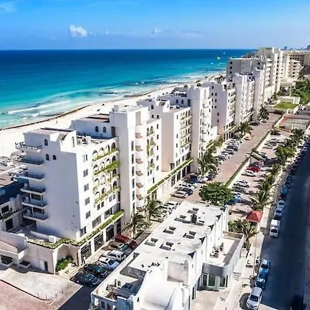 Marlin Turquesa Departamentos Frente Al Mar Apartamento Cancún Exterior foto